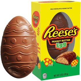 SWEETSIDE CANDY CO Reese's peanut butter egg milk chocolate pack ideal for sharing.