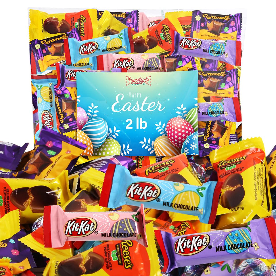 SWEETSIDE Candy Co Reese's Peanut Butter Egg, individually wrapped for freshness and sharing.