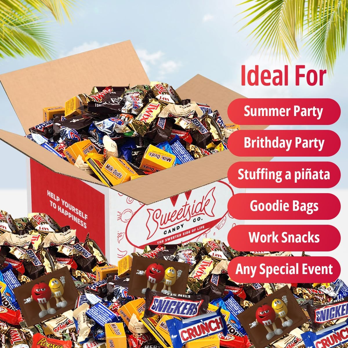 SWEETSIDE CANDY CO. snacking collection for office and home