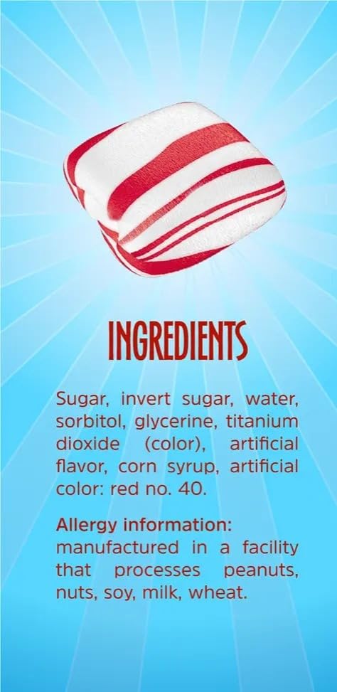 SWEETSIDE CANDY CO peppermint mints as a thoughtful stocking stuffer idea.