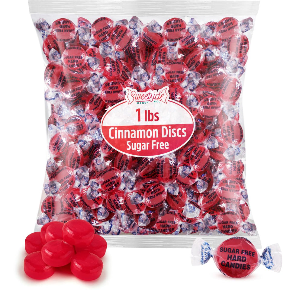 SweetSide sugar-free cinnamon hard candy bulk for snacking