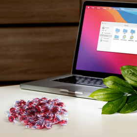 Desk-side SweetSide sugar-free cinnamon candy snack