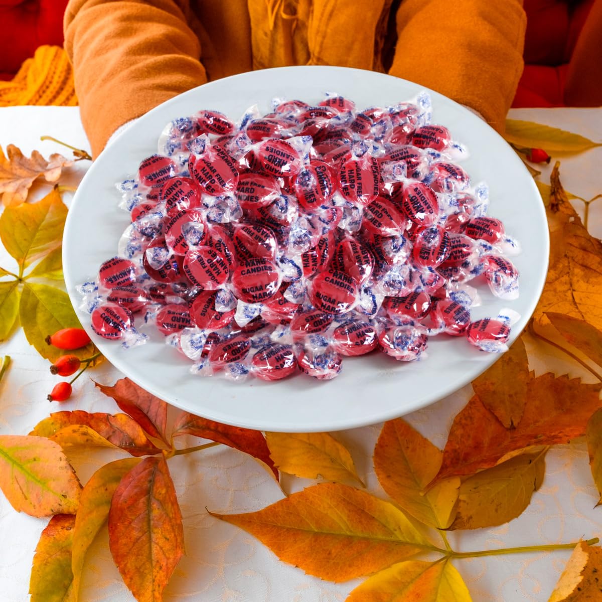 Travel-friendly SweetSide sugar-free cinnamon candy on the go