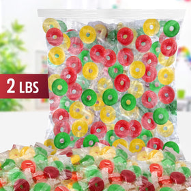 SWEETSIDE CANDY CO two-pound bulk bag showcases five fruity flavors for sharing