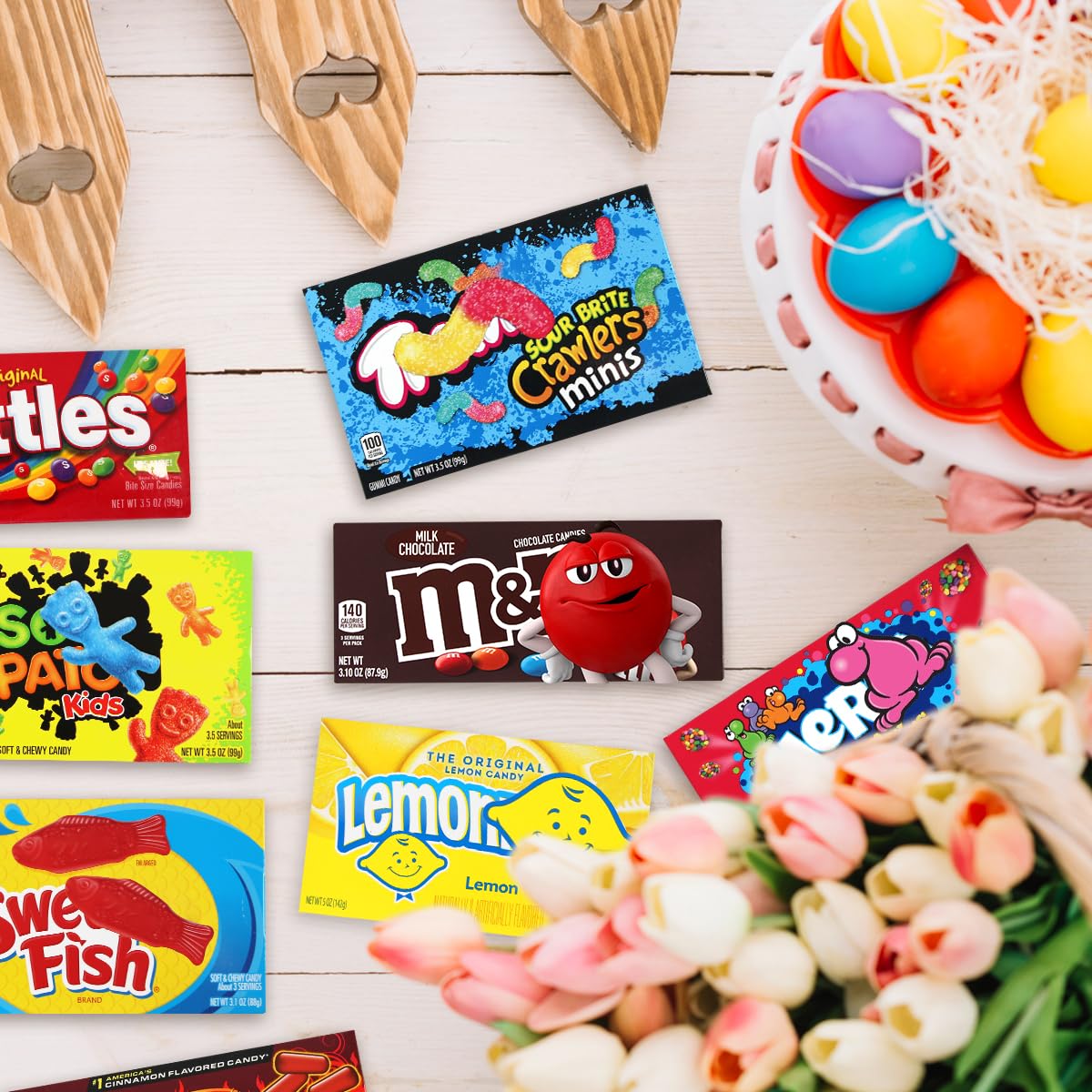 SWEETSIDE CANDY CO variety-pack assortment ready for parties and movie nights.