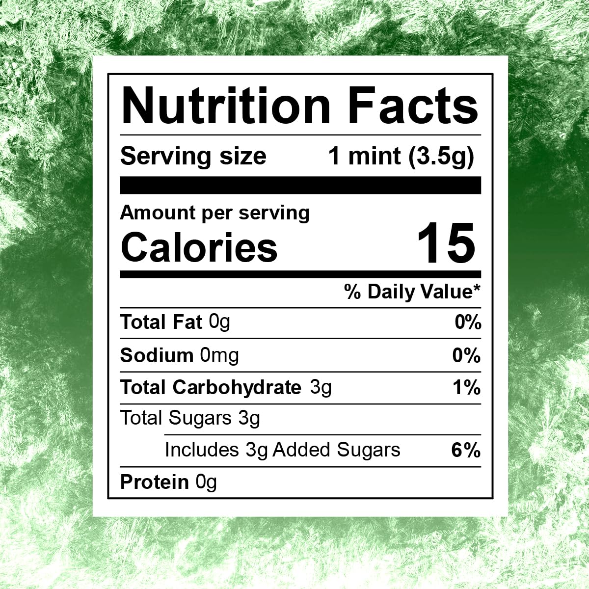 SWEETSIDE CANDY CO Wint O Green mints travel well in bags, desks, or cars.