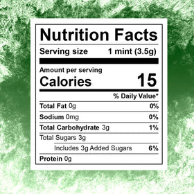 SWEETSIDE CANDY CO Wint O Green mints travel well in bags, desks, or cars.