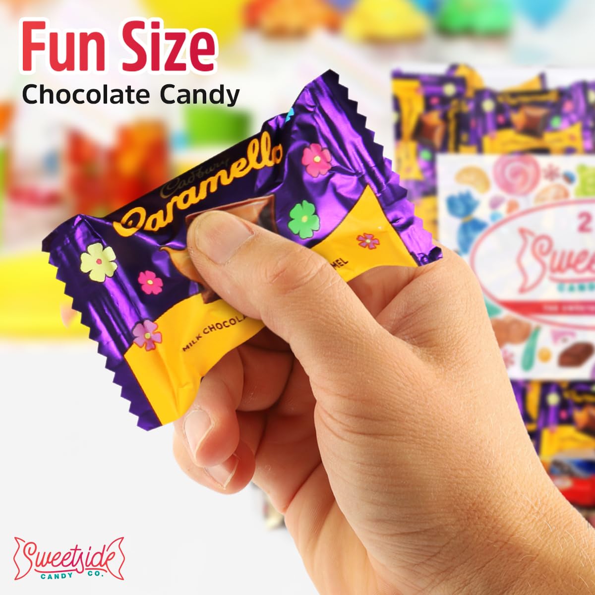 SWEETSIDE Caramello in an Easter basket with rich flavor
