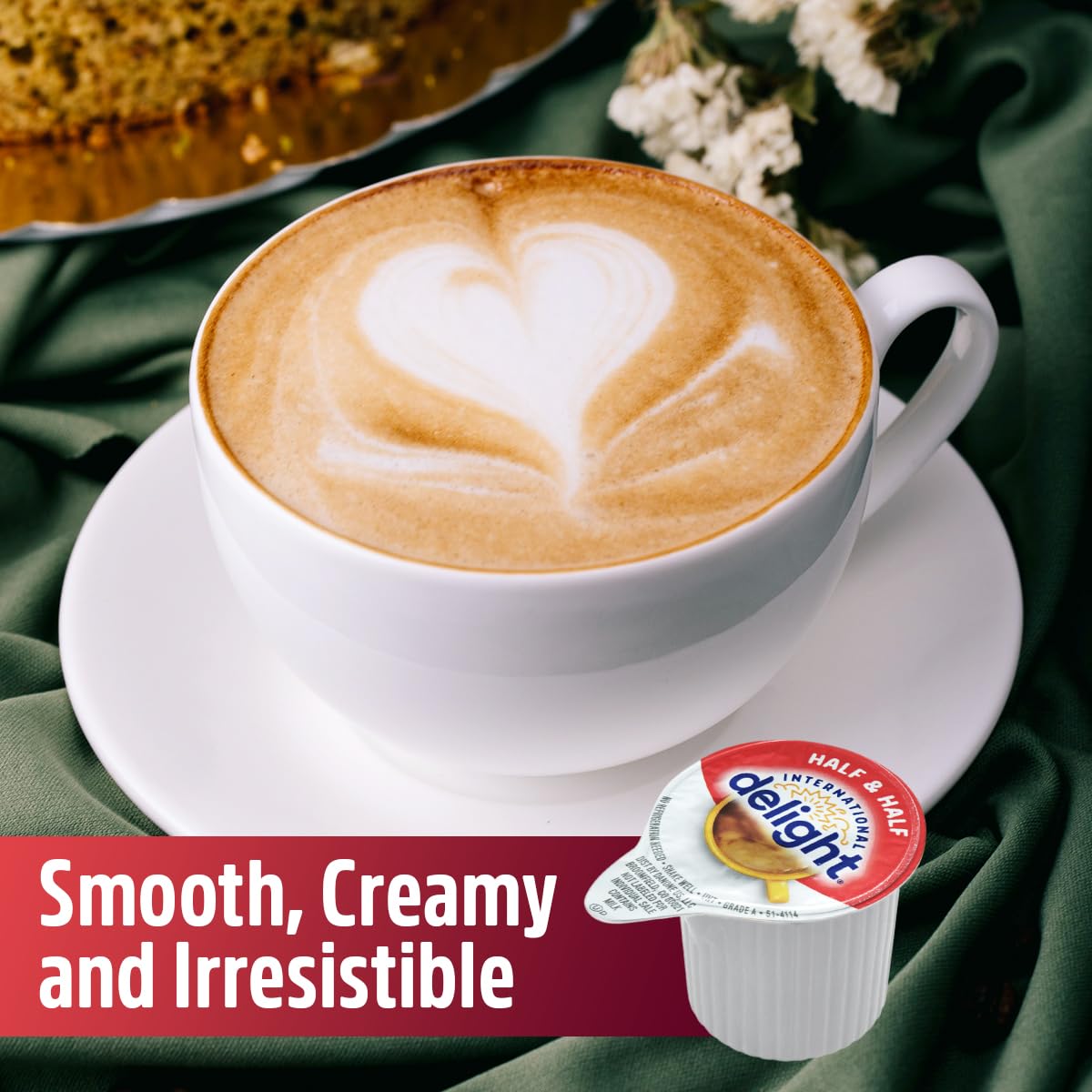 SWEETSIDE office breakroom creamer pods for convenient, non-refrigerated creaminess.