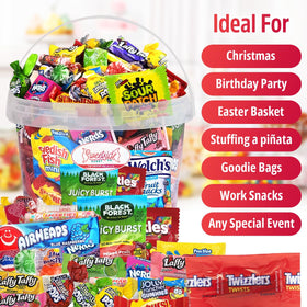 SWEETSIDE CANDY CO. gift packaging idea for Easter baskets and care packages.