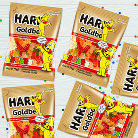 SWEETSIDE Goldbears gummy bears lemon bag brightens snacktime