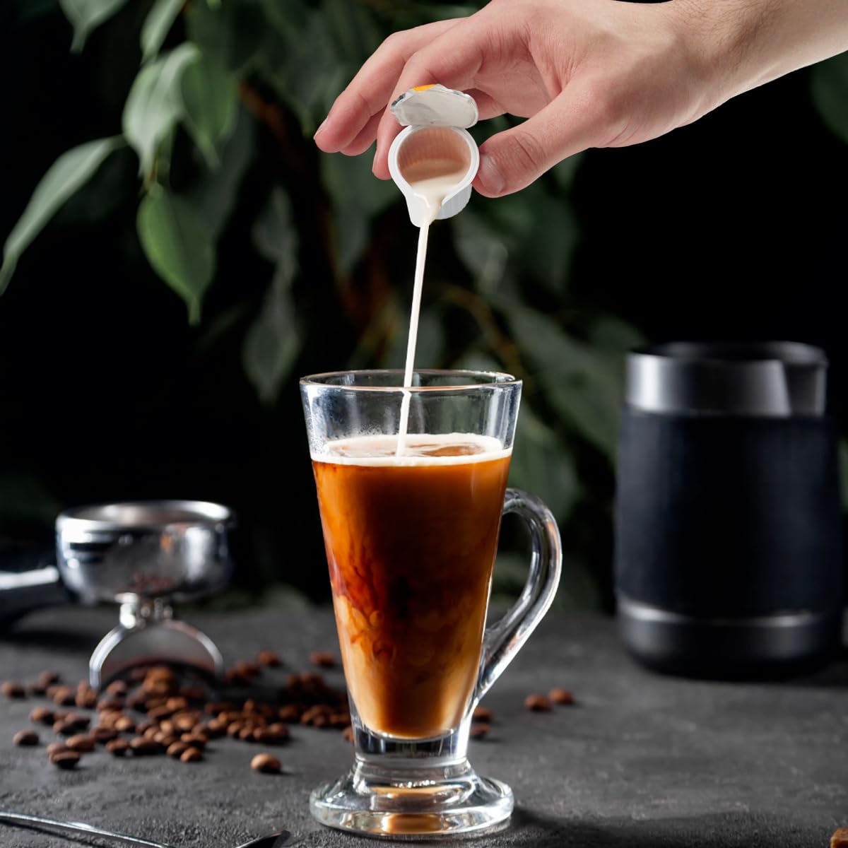 SWEETSIDE shelf-stable creamers keep freshness without refrigeration.