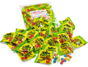 SWEETSIDE CANDY CO SourPatch Kids mini packs ideal for sharing at events.