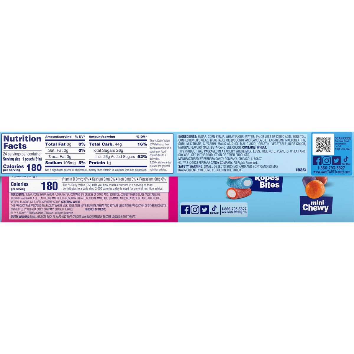 SweeTARTS Ropes lineup supports sharing and party candy ideas.