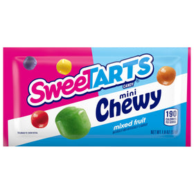 SweeTARTS Mini Chewy Cherry bites with bright tang for a quick treat.