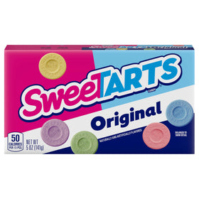 Closeup of SweeTARTS Original colorful candies showing bright flavors