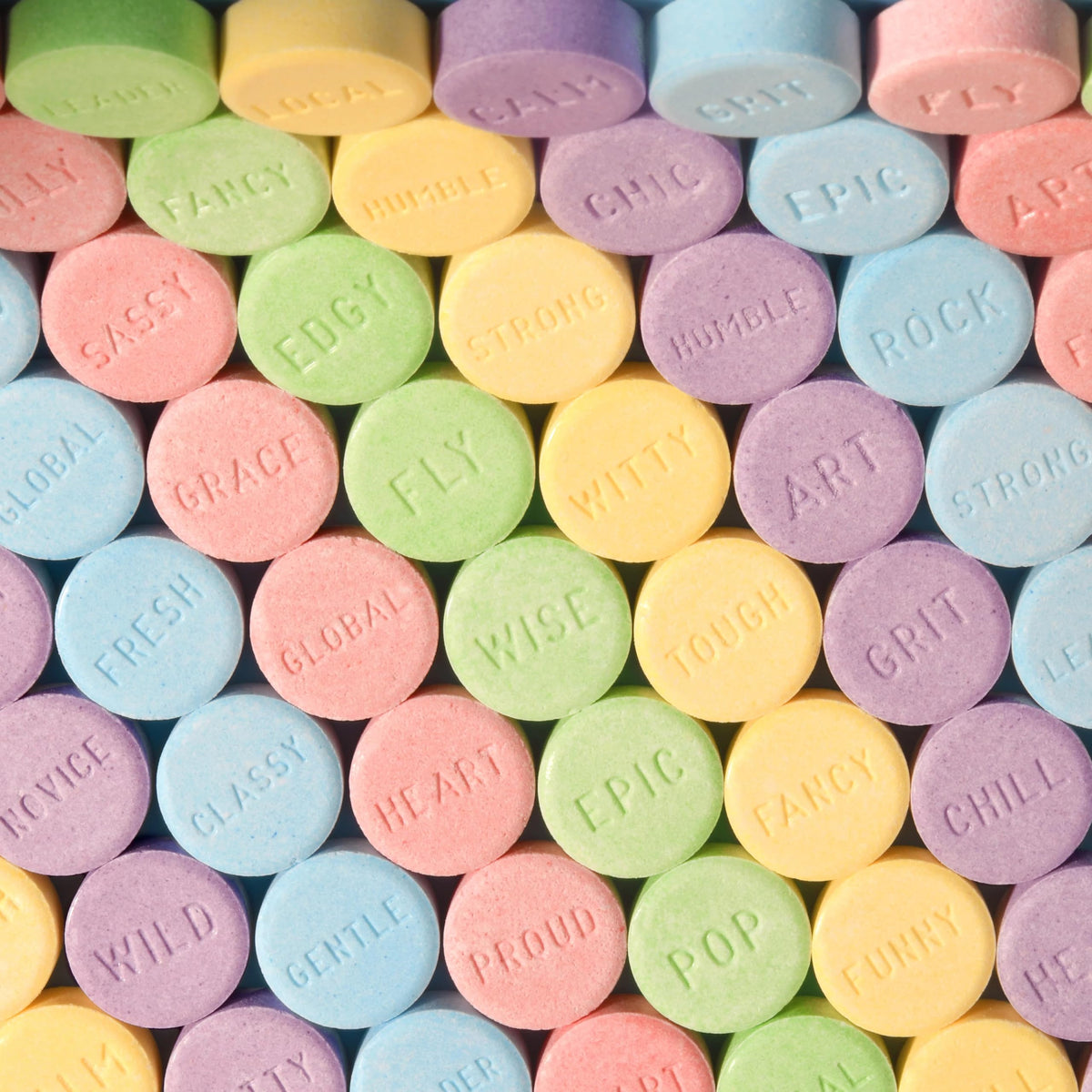 Assorted SweeTARTS Original colors and variety of flavors