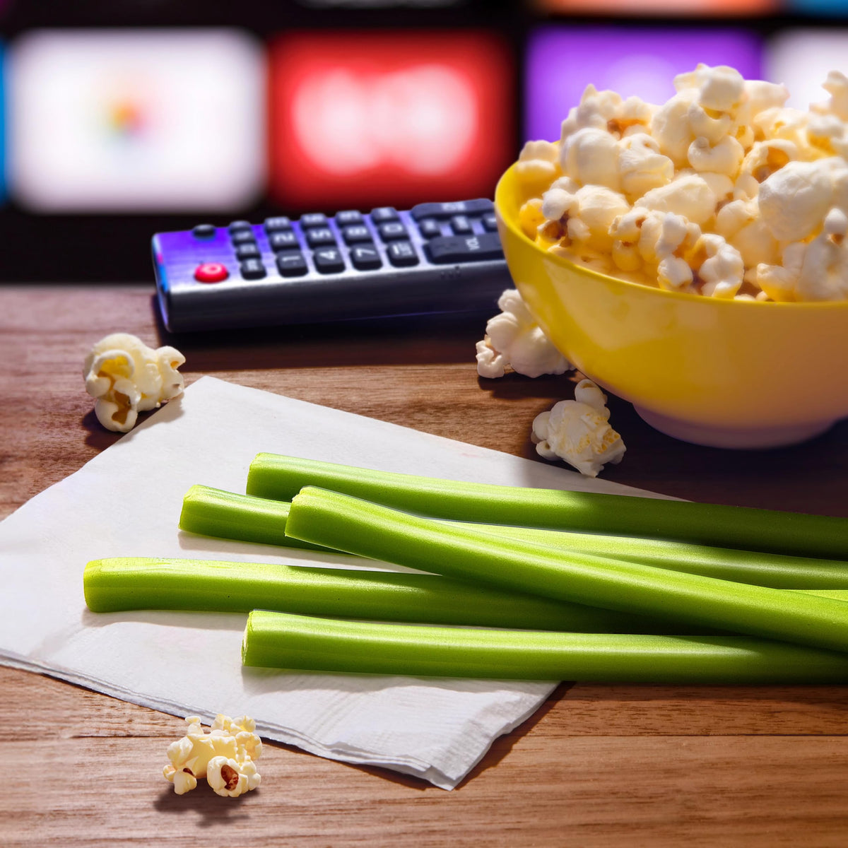 12-pack display shot emphasizes party-friendly snack size.