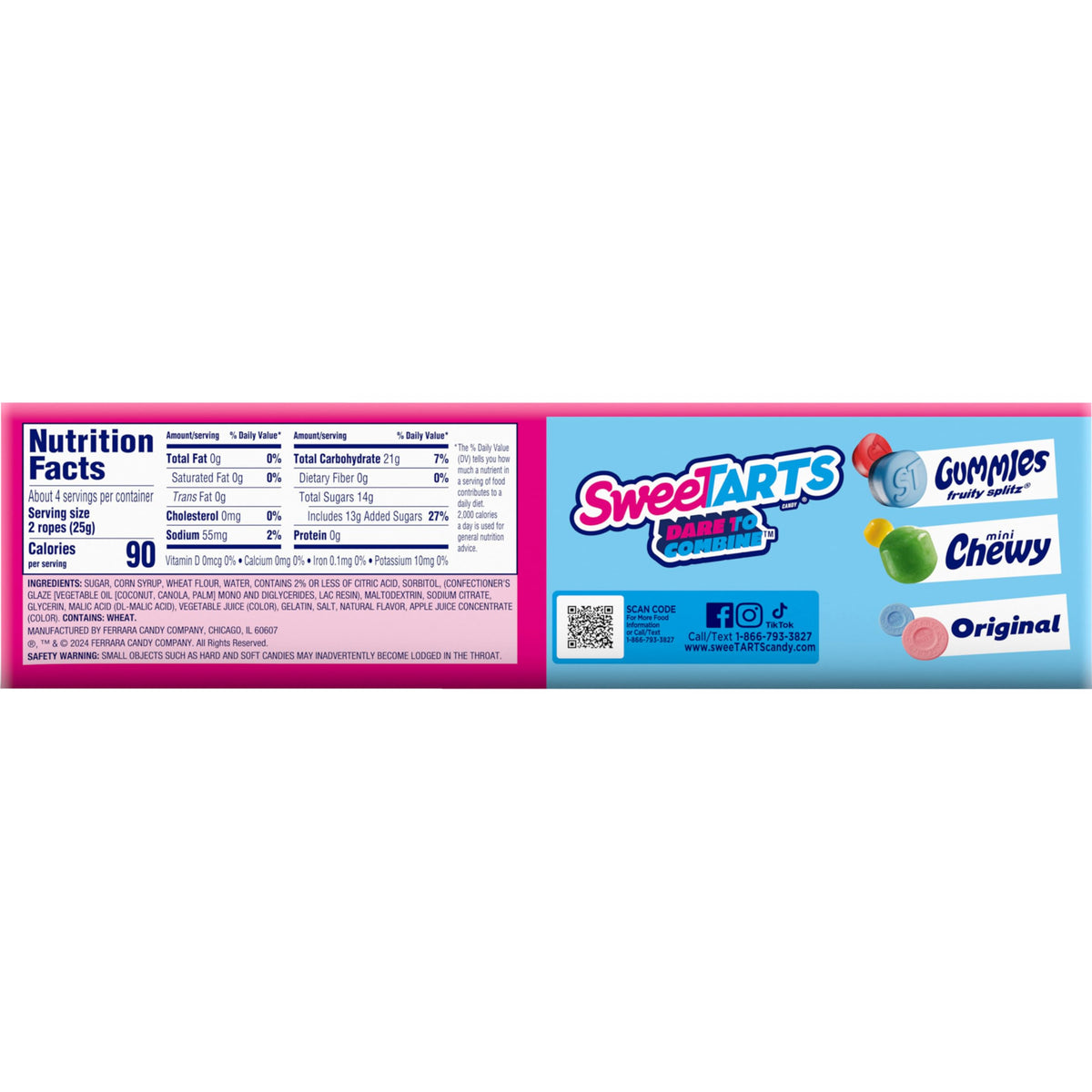 SweeTARTS Ropes shareable treat in a ready-to-go pack