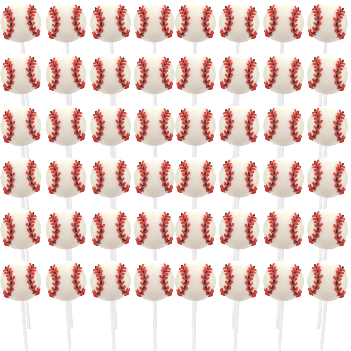 Sweetzo baseball-lollipops packaging, a great fundraiser or party favor.