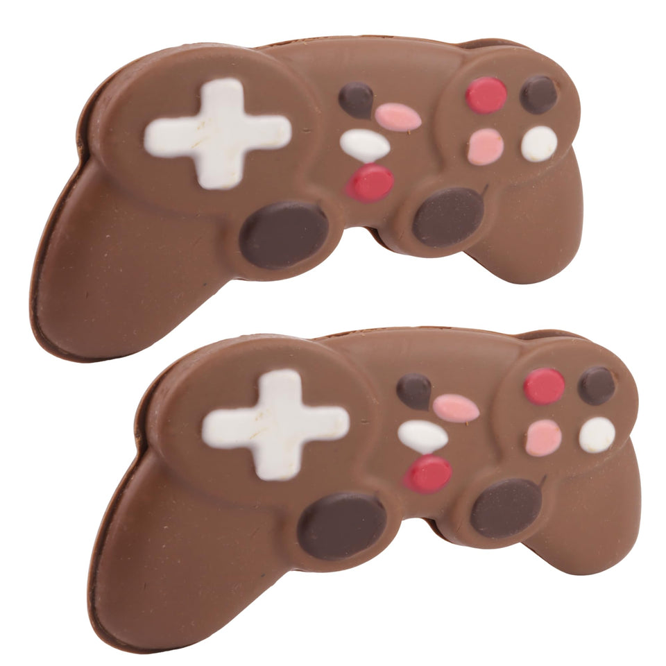 Sweetzo chocolatey game controller front view, ideal Easter gift for gamers.