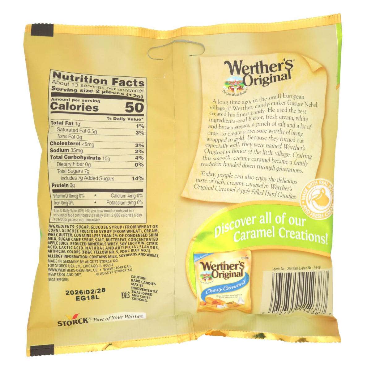 Sweetzo creamy caramel apple candies pack 2, ideal for parties