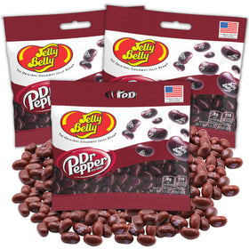 Sweetzo Dr Pepper jelly beans in a 3-pack, great for movie nights