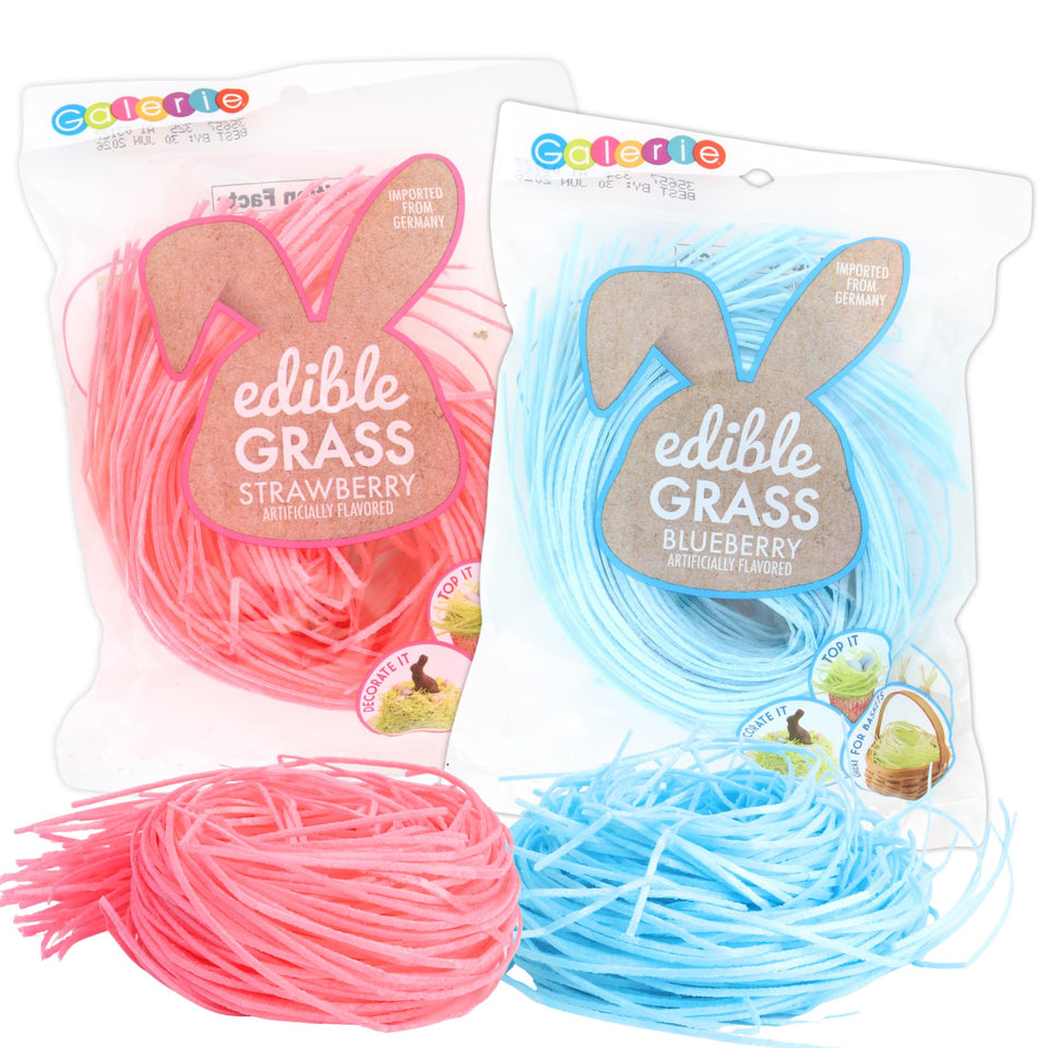 Sweetzo edible Easter grass pink basket-stuffer for colorful Easter baskets.