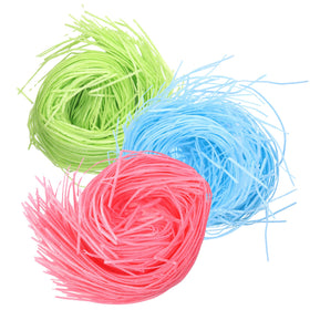 Sweetzo edible Easter grass trio pack brightens desserts with colorful strands.