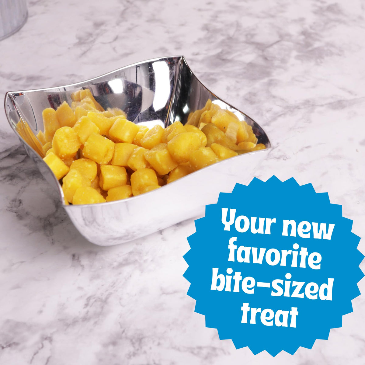 Movie-night setup with Sweetzo Twinkies bites as a fun snack.