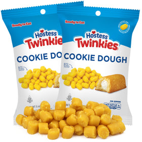 Sweetzo Edible Twinkies cookie dough bites in two 5 oz bags, ready to enjoy.