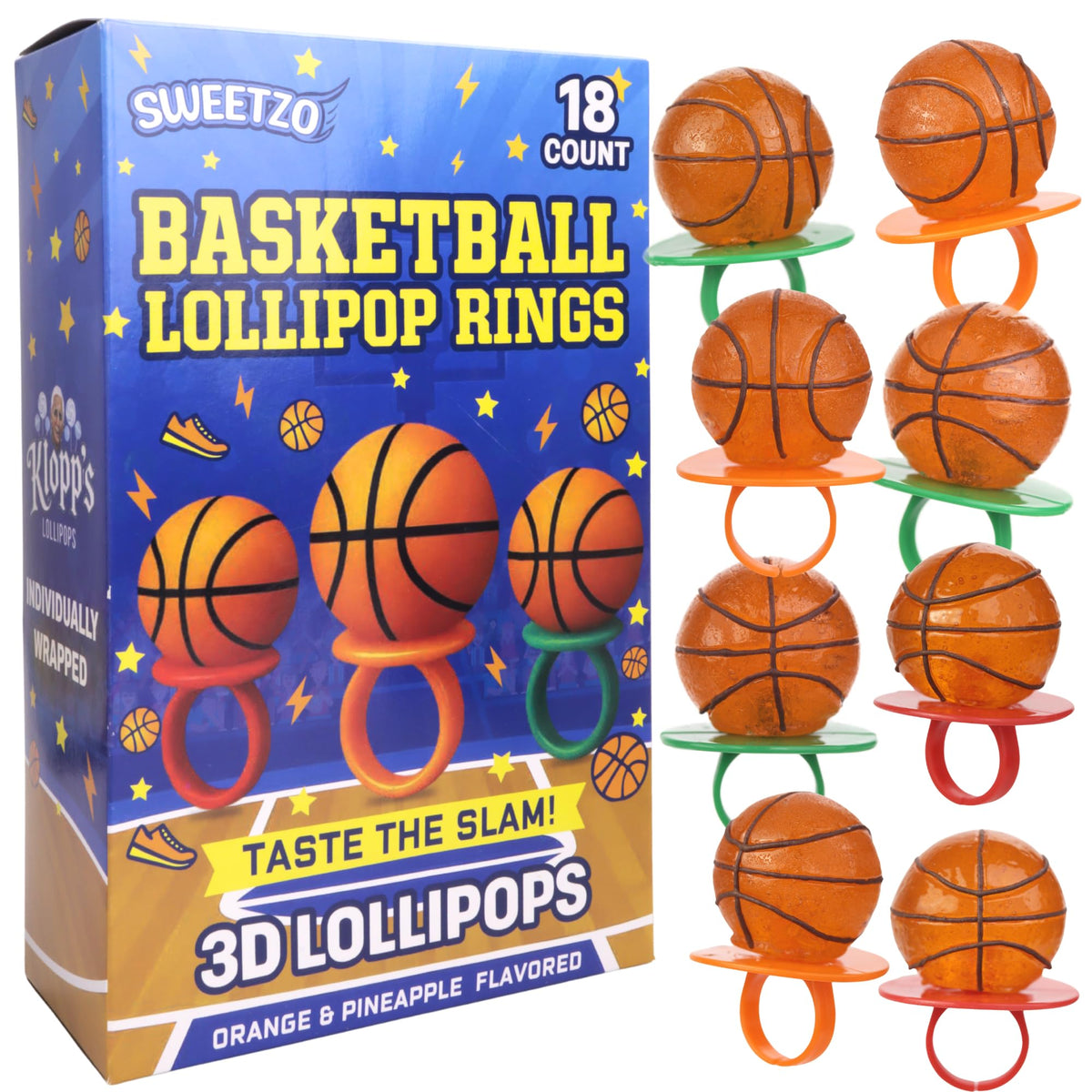 Green pineapple-flavor ring adds tropical twist to the lineup.