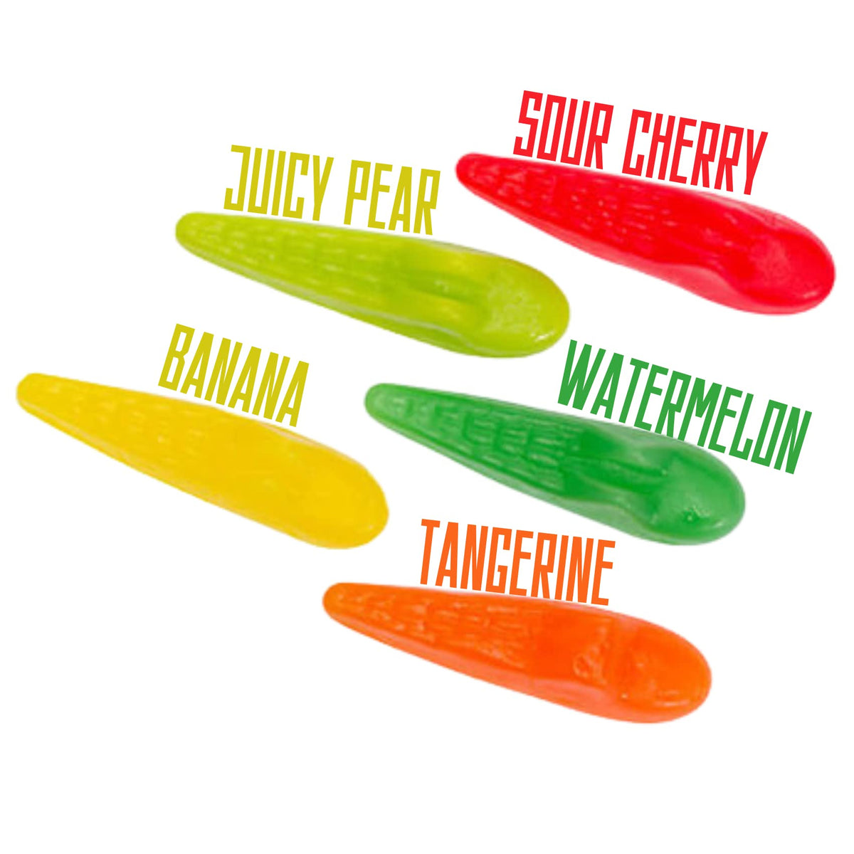 Sweetzo Jelly Slugs banana flavor for fruity bite and fun parties