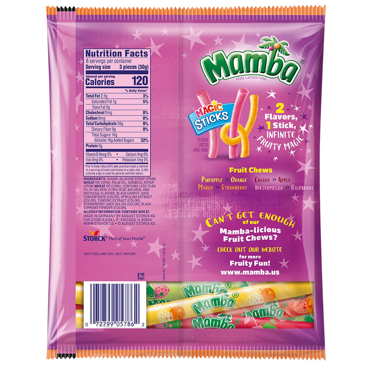 Sweetzo Mamba Candy Swirl accessory adds fun flair to gifting.