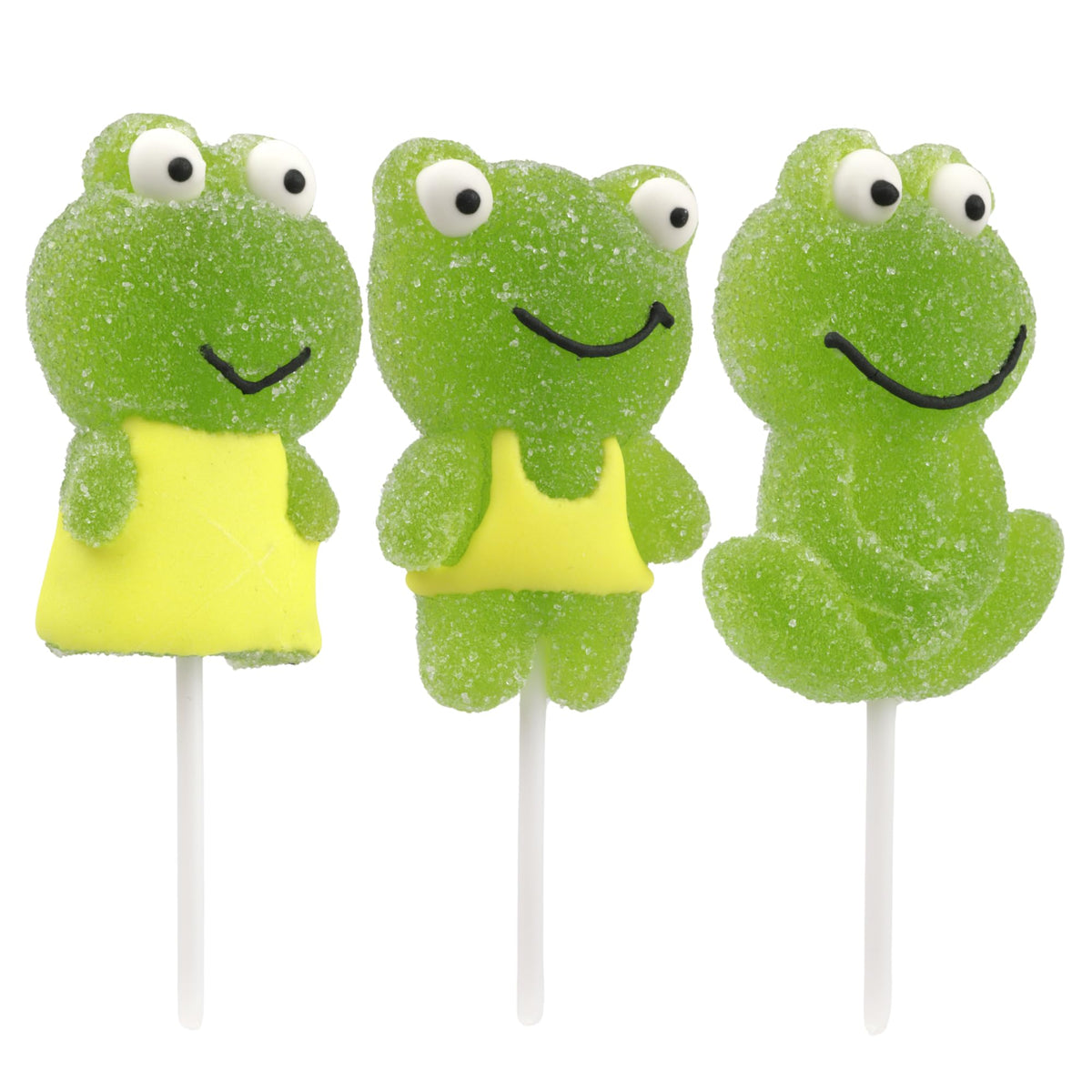 Sweetzo frog jelly pops used as party favors at a celebration