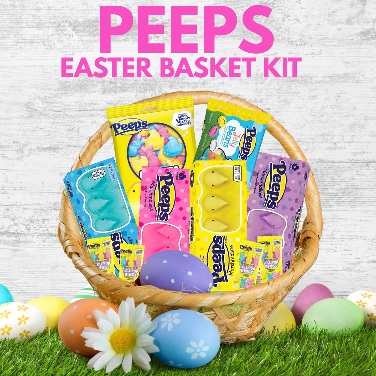 Sweetzo Peeps assortment gummies for sharing at parties and candy displays