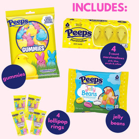 Sweetzo Peeps assortment jelly beans for egg hunts and spring celebrations