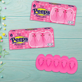 Sweetzo Peeps Chicks gender reveal table toppers add whimsy to celebrations