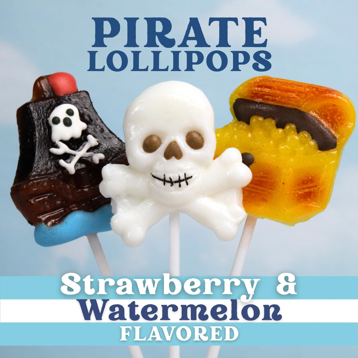 Sweetzo pirate lollipops treasure chest design inspires treasure hunts