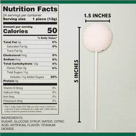 Sweetzo strawberry-flavored lollipop, individually wrapped for freshness