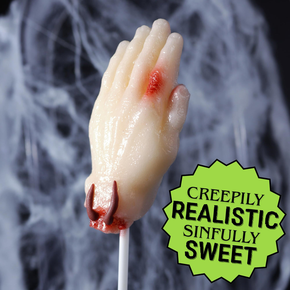 Sweetzo strawberry-flavored lollipop delivers fruity fun.
