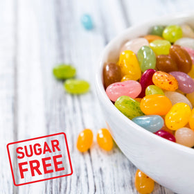 Sweetzo jelly beans in a lunchbox, a light snack