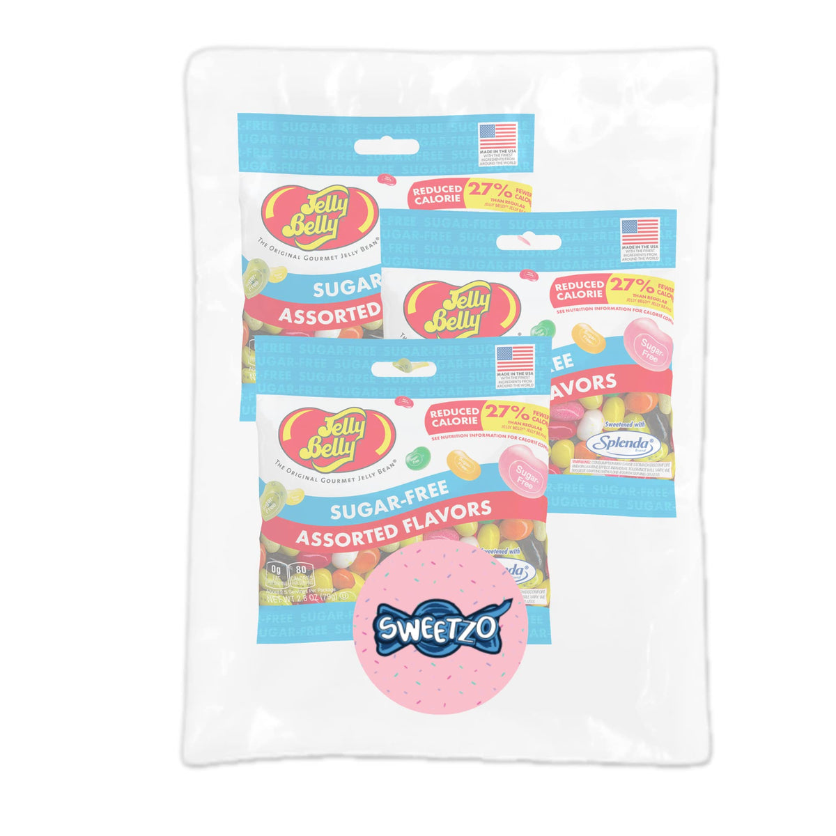 Valentine display of Sweetzo jelly beans for gifting