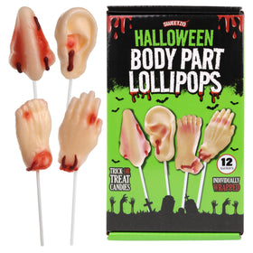 Sweetzo trick-or-treat goodie bag filler lollipops for parties.