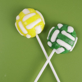 Sweetzo volleyball lollipop party favor: easy addition to gift bags.