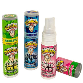 Sweetzo Warheads trio pack shown from the front, ideal for sharing at events.
