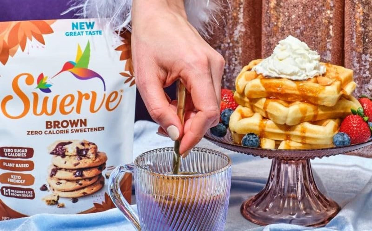 Swerve cup-for-cup substitution in recipes without altering sweetness.
