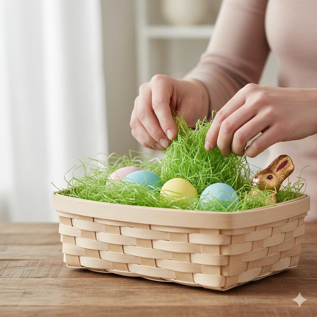 Swirlee Pop edible grass strands ideal for party favors and spring décor.