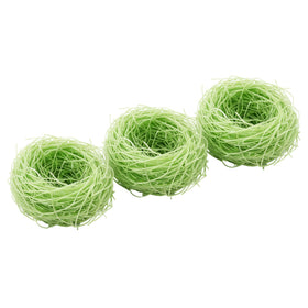 Swirlee Pop edible grass strands filled in baskets and displays.