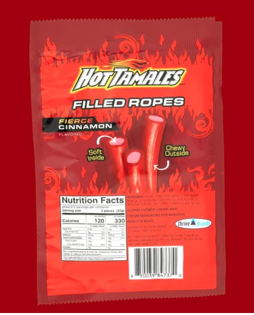 Swirlee Pop Hot Tamale Ropes as a party-favor option with spice.